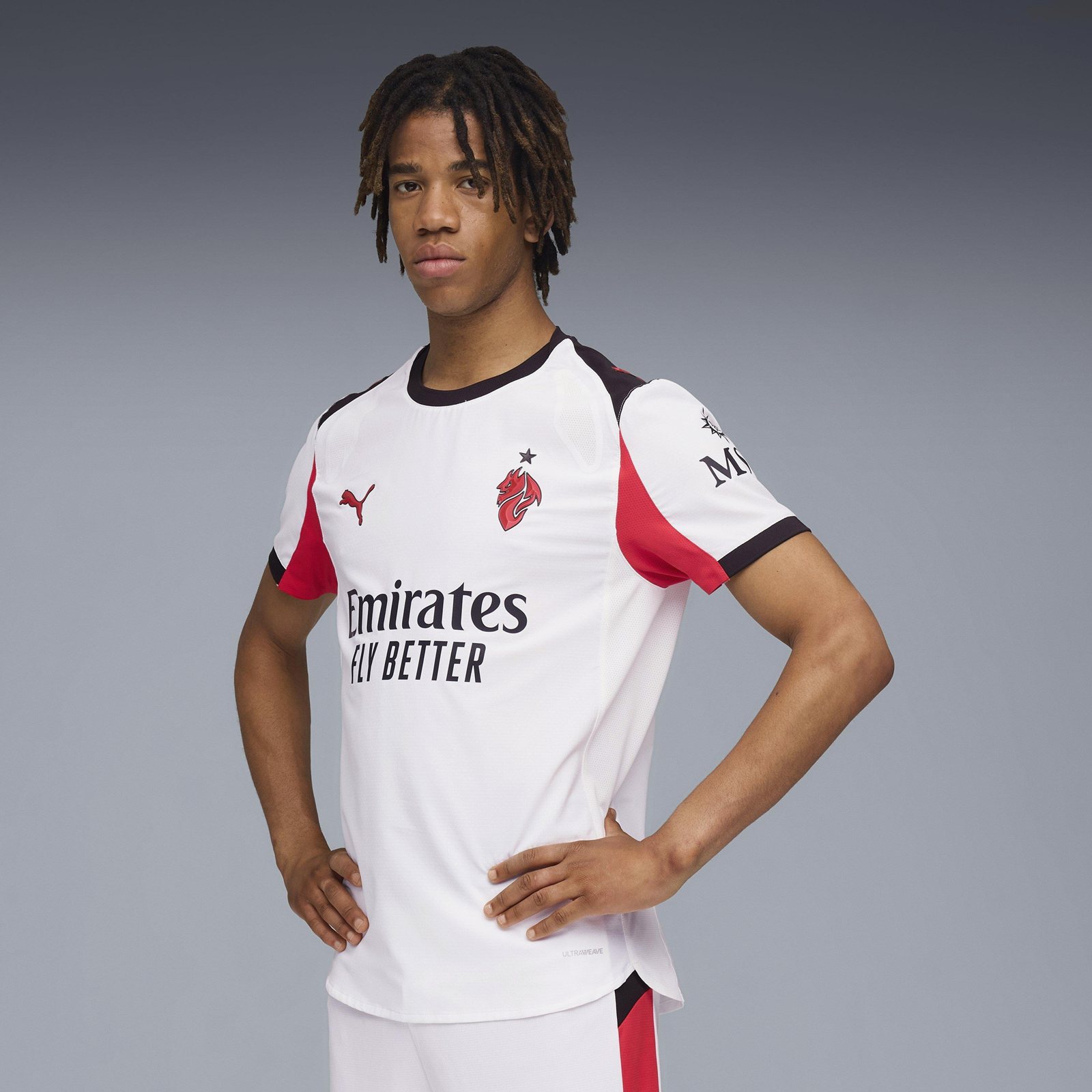 New AC Milan away shirt for 2025-26 season (picture via footyheadlines.com)