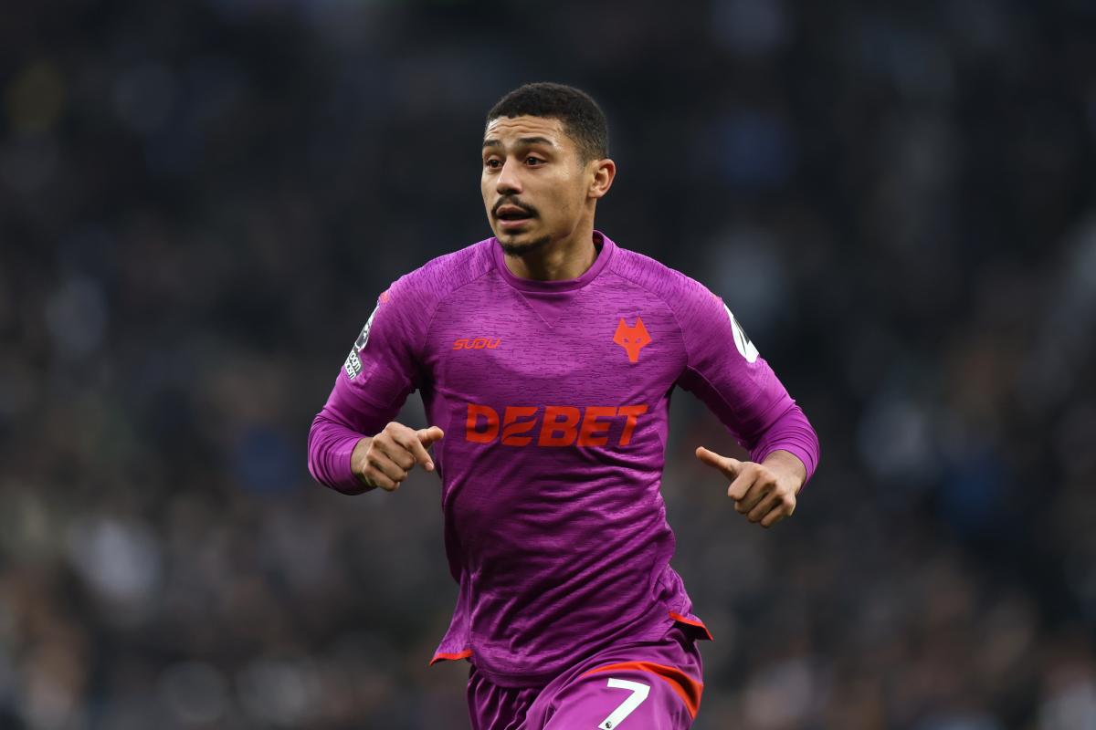 Londres, Angleterre - 29 décembre: Andre de Wolves lors du match de Premier League entre Tottenham Hotspur FC et Wolverhampton Wanderers FC au Tottenham Hotspur Stadium le 29 décembre 2024 à Londres, en Angleterre. (Photo d'Alex Pantling / Getty Images)