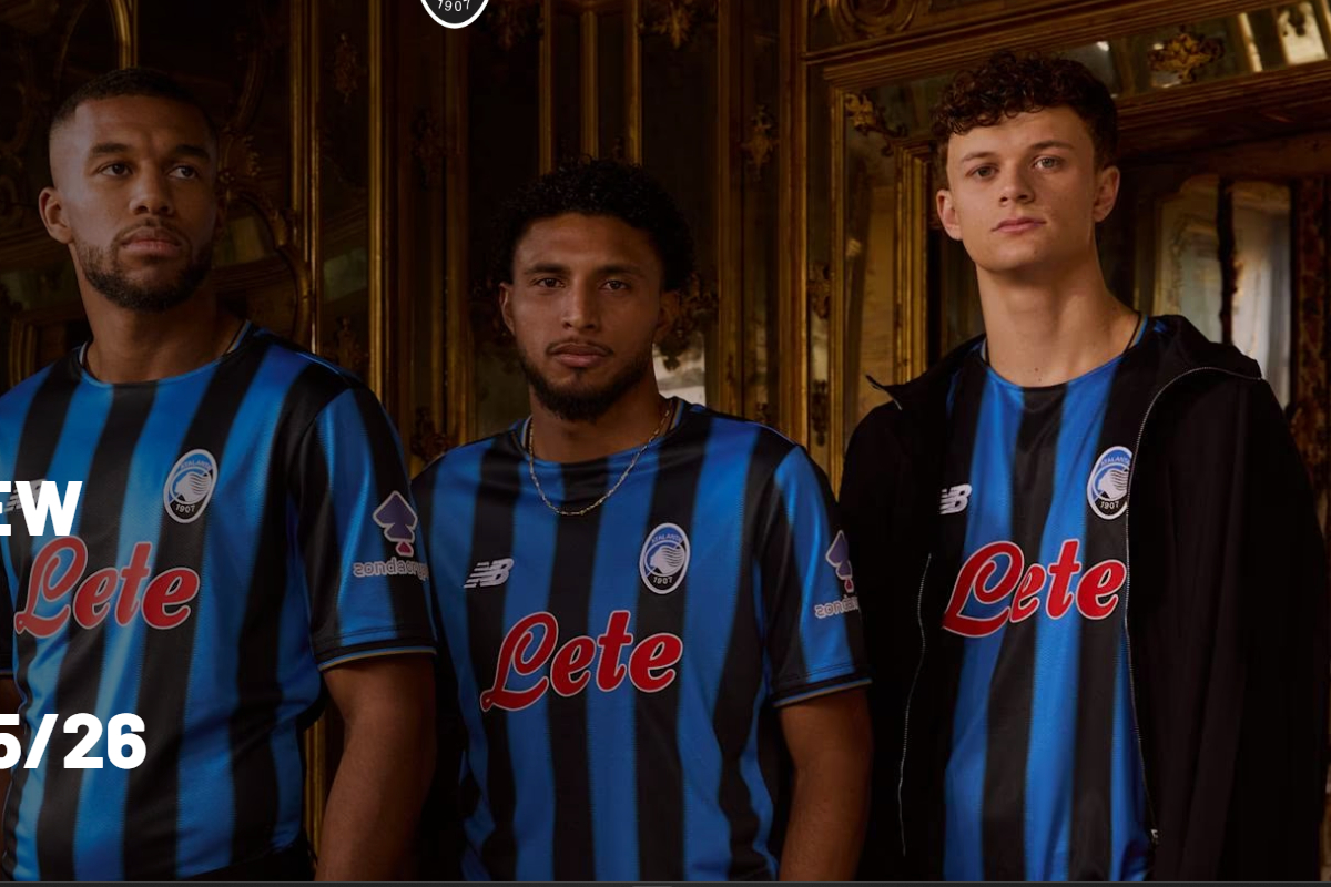 Atalanta present their 2025-26 kit