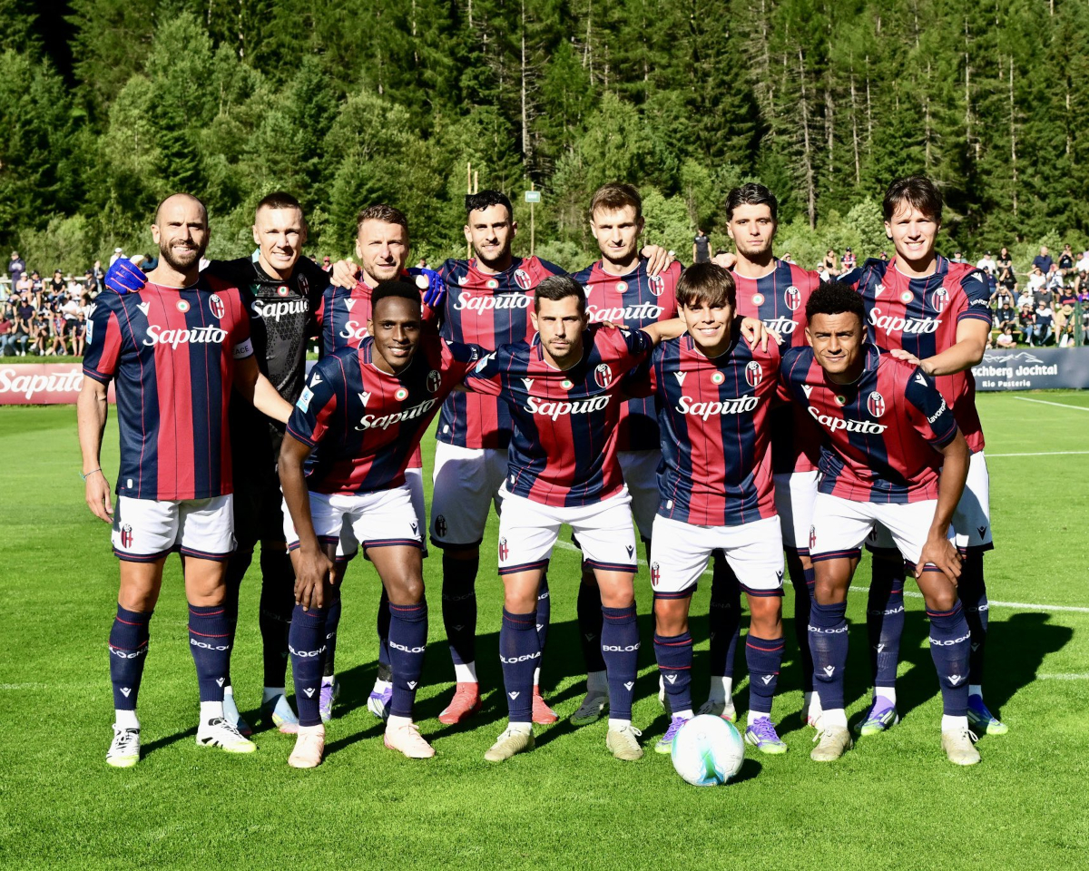 Roma vs. Bologna official line-ups Bologna pre-season Ciro Immobile (@bolognafc1909)