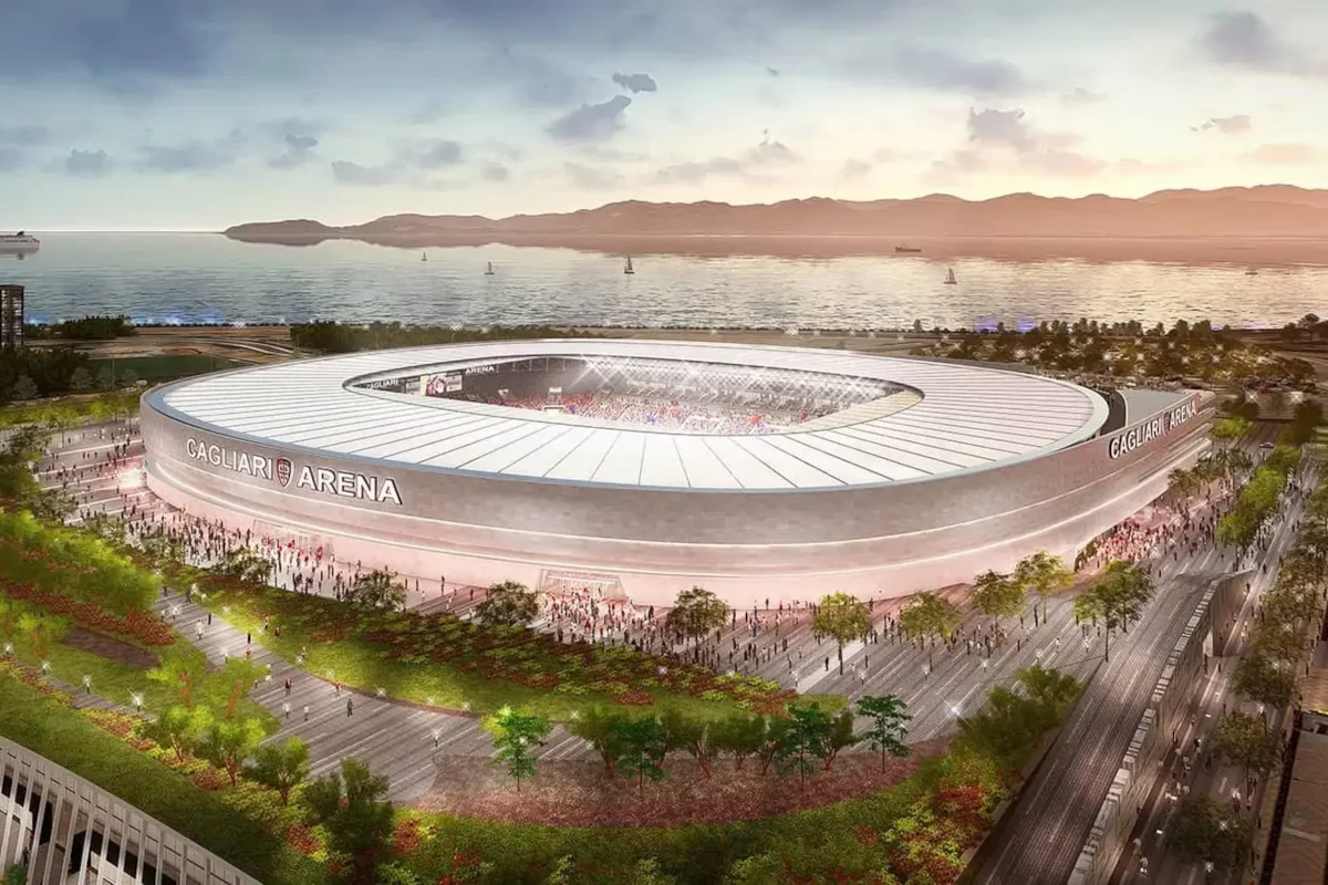 Cagliari new stadium project