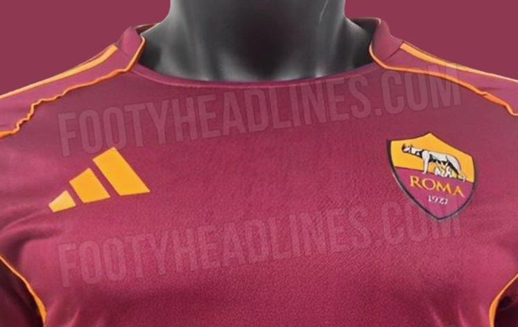 Picture: AS Roma 2025-26 home kit leaked