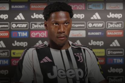 Jonathan David speaks to Juventus