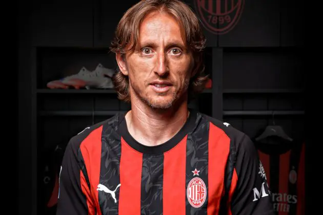 Luka Modric is officially a new Milan player