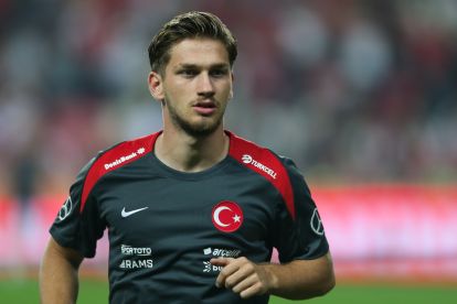 SAMSUN, TURKEY - OCTOBER 11: Semih Kilicsoy of Turkey looks on during the UEFA Nations League 2024/25 League B Group B4 match between Turkiye and Montenegro at Samsun Stadium on October 11, 2024 in Samsun, Turkey. (Photo by Ahmad Mora/Getty Images)