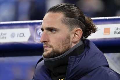 Paris, Prancis - 23 Maret: Adrian Rabiot dari Prancis memandang sebelum pertandingan perempat final Liga UEFA Bangsa -Bangsa dua pertandingan antara Kroasia dan Prancis di Stade de France pada 23 Maret 2025 di Paris, Prancis. (Foto oleh Aurelien Meunier/Getty Images) (Milan Links)