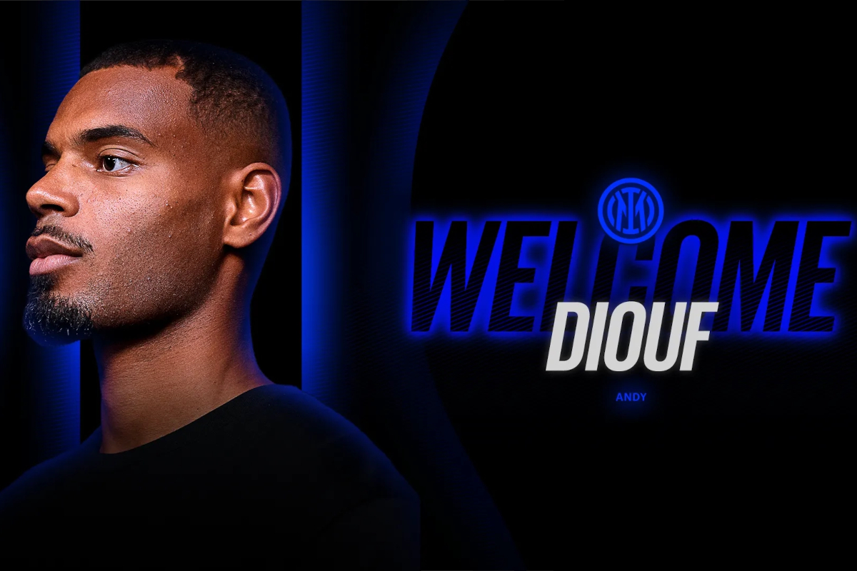 Andy Diouf con la camiseta del Inter