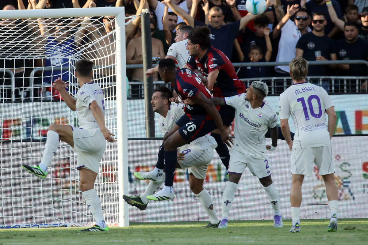 cronaca cagliari calcio - acf fiorentina
