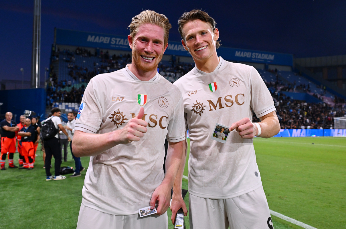 McTominay needs ‘advice’ from De Bruyne who must ‘adjust’ to Napoli