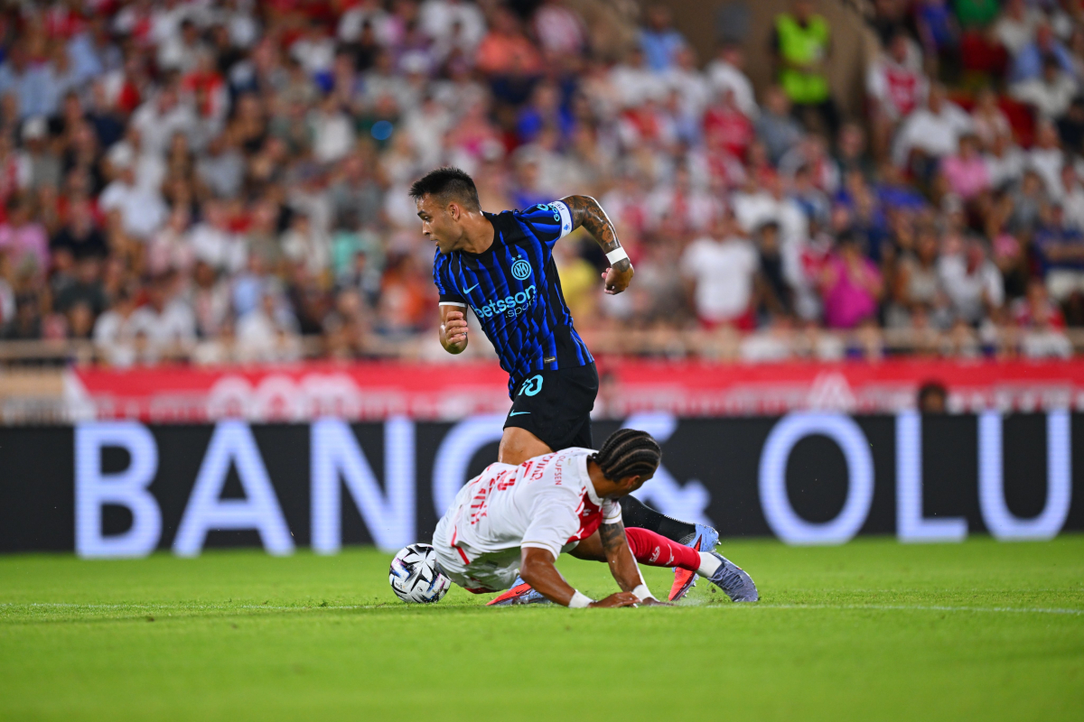 Inter defeat Monaco down to 10 men after Calhanoglu dismissal Inter defeat Monaco down to 10 men after Calhanoglu dismissal