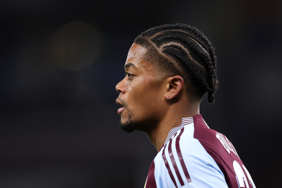 BIRMINGHAM, ENGLAND - JANUARY 29: Leon Bailey of Villa during the UEFA Champions League 2024/25 League Phase MD8 match between Aston Villa FC and Celtic FC at Villa Park on January 29, 2025 in Birmingham, England. (Photo by Julian Finney/Getty Images)