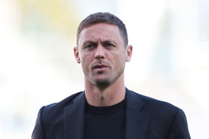 BERGAMO, ITALIA - 24 APRIL: Nemanja Matic dari AS Roma tiba sebelum pertandingan Serie A antara Atalanta BC dan AS Roma di Stadion Gewiss pada 24 April 2023 di Bergamo, Italia. (Foto oleh Emilio Andreoli/Getty Images)