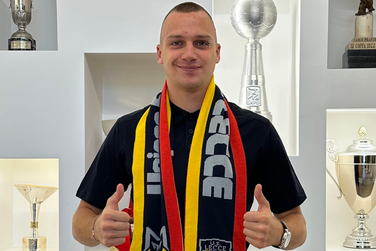 Official : Lecce purchase Stulic from Charleroi for €5m plus bonus
