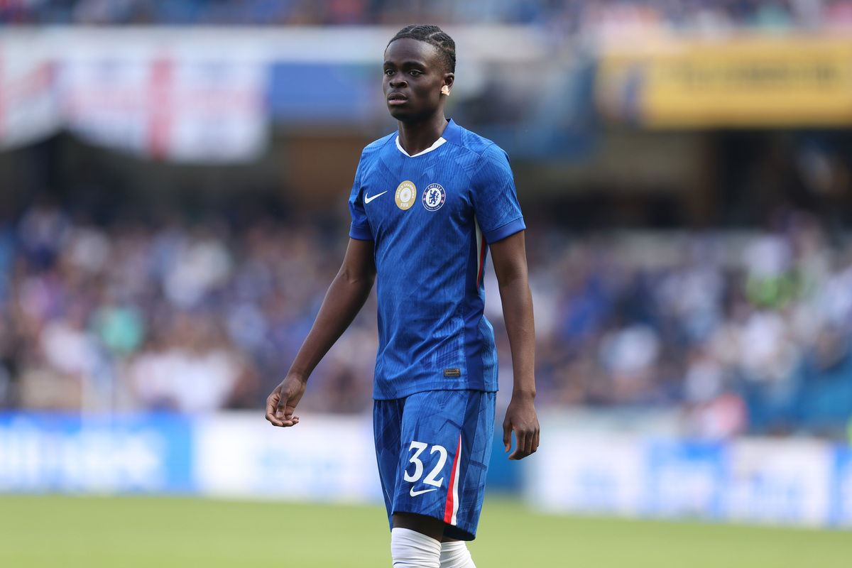Tyrique George em ação pelo Chelsea