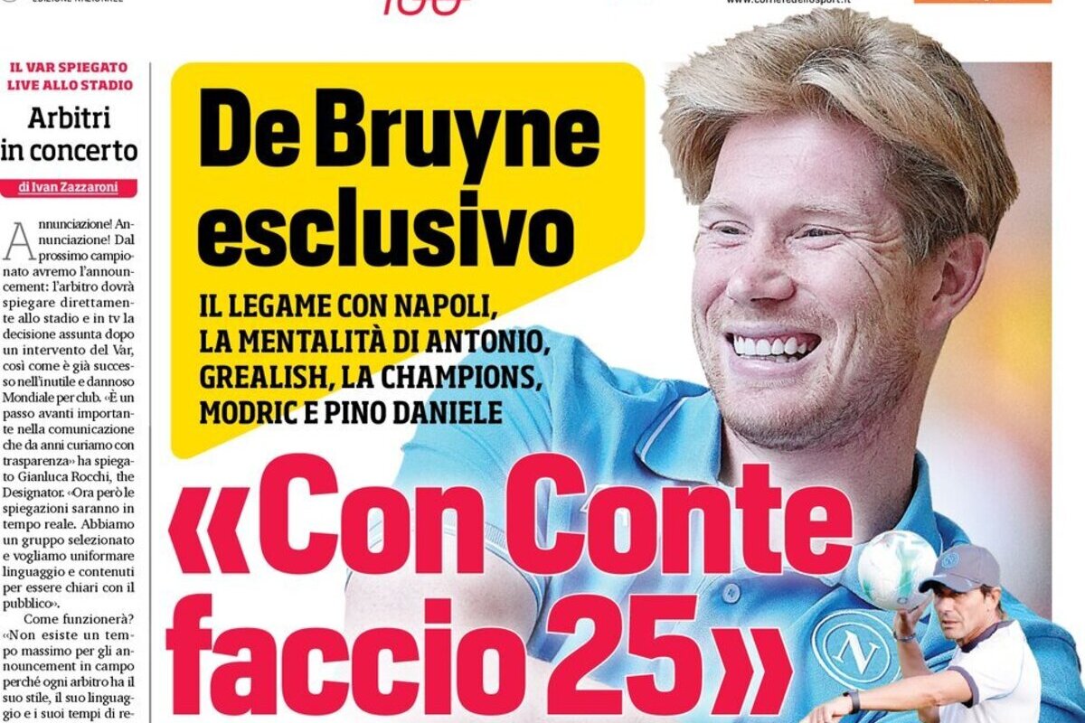 Today’s Papers: Milan land Jashari, De Bruyne aims for 25 – Football Italia