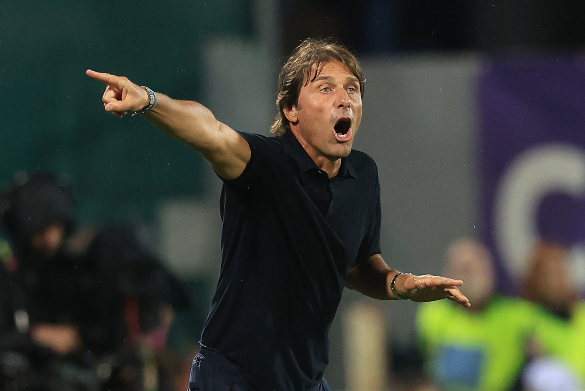 McTominay's 'status has changed' I have 'total confidence' in Gilmour FLORENCE, ITALY - SEPTEMBER 13: Antonio Conte manager of SSC Napoli gestures during the Serie A match between ACF Fiorentina and SSC Napoli at Artemio Franchi on September 13, 2025 in Florence, Italy. (Photo by Gabriele Maltinti/Getty Images)