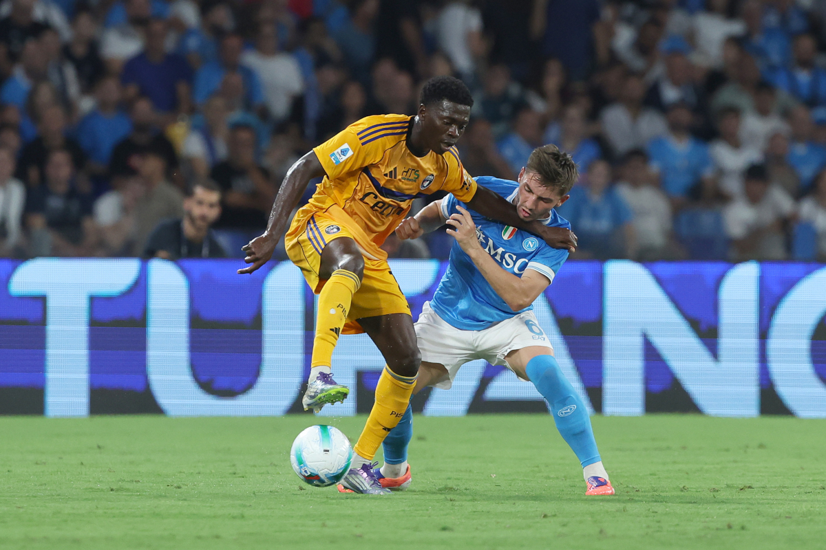 McTominay's 'status has changed' I have 'total confidence' in Gilmour NAPLES, ITALY - SEPTEMBER 22: Ebenezer Akinsanmiro of Pisa SC battles for possession with Billy Gilmour of SSC Napoli during the Serie A match between SSC Napoli and Pisa SC at Stadio Diego Armando Maradona on September 22, 2025 in Naples, Italy. (Photo by Francesco Pecoraro/Getty Images)