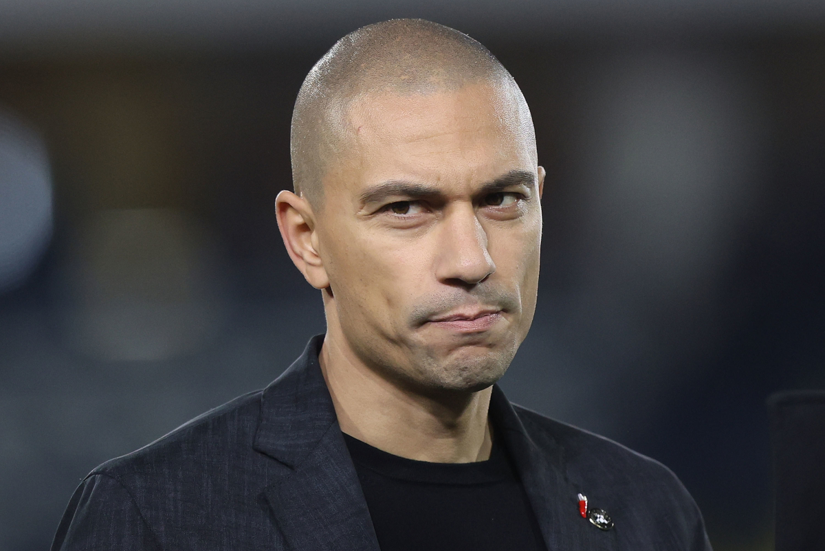 EMPOLI, ITALY - NOVEMBER 25: Gokan Inler of Udinese Calcio looks on during the Serie A match between Empoli and Udinese at Stadio Carlo Castellani on November 25, 2024 in Empoli, Italy. (Photo by Gabriele Maltinti/Getty Images)