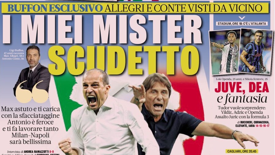 Today’s Papers – AC Milan vs. Napoli prediction, Bove ‘coming back’