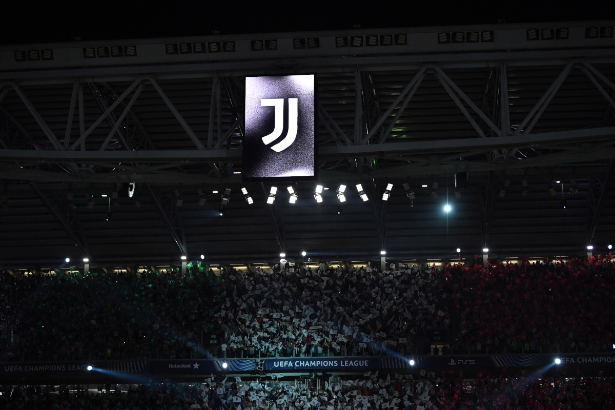 TURIN, WŁOCHY - 16 WRZEŚNIA: Widok ogólny stadionu przed meczem Ligi Mistrzów UEFA 2025/26 League Phase MD1 pomiędzy Juventusem i Borussią Dortmund na stadionie Juventus 16 września 2025 r. w Turynie, Włochy. (Zdjęcie: Valerio Pennicino/Getty Images)