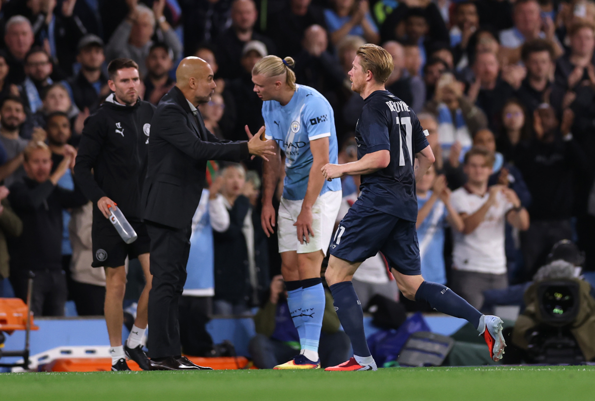 Video: No complaints from De Bruyne after first-half substitution vs. Man City – Football Italia