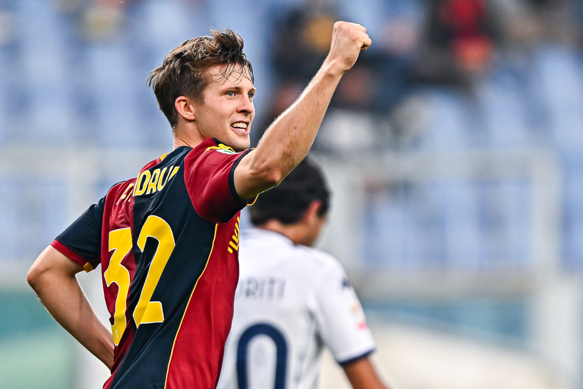 Coppa Italia | Genoa 3-1 Empoli: Grifone fight back to book Atalanta GENOA, ITALY - SEPTEMBER 25: Morten Frendrup of Genoa celebrates after scoring a goal during the Coppa Italia match between Genoa CFC and Empoli at Stadio Luigi Ferraris on September 25, 2025 in Genoa, Italy. (Photo by Simone Arveda/Getty Images)