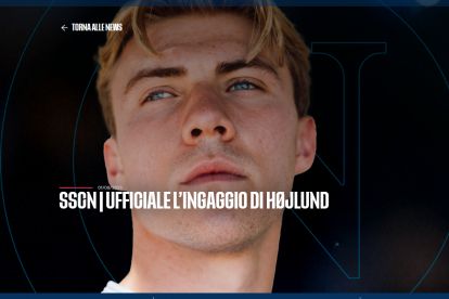 Resmi: Hojlund bergabung dengan Napoli