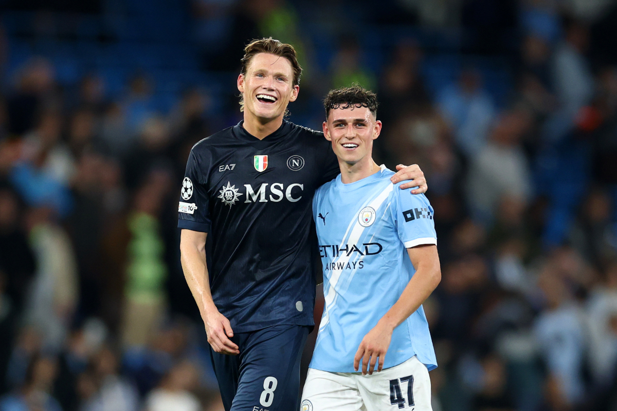 Napoli ‘regret’ at 2-0 Manchester City defeat, De Bruyne can learn from McTominay love