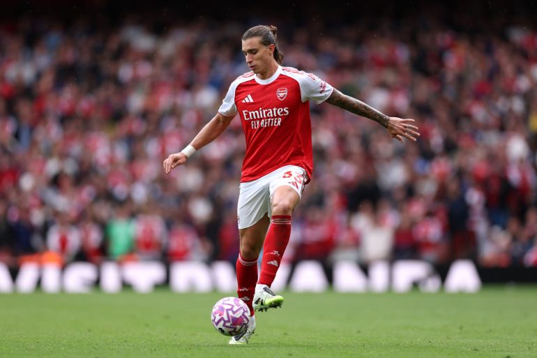 Champions League official line-ups: Calafiori starts for Arsenal in ...