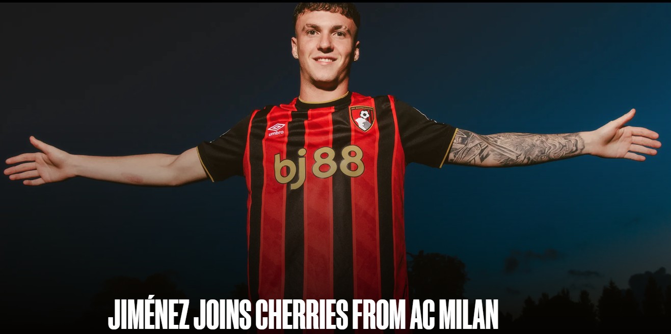 Alex Jimenez joining Bournemouth from Milan