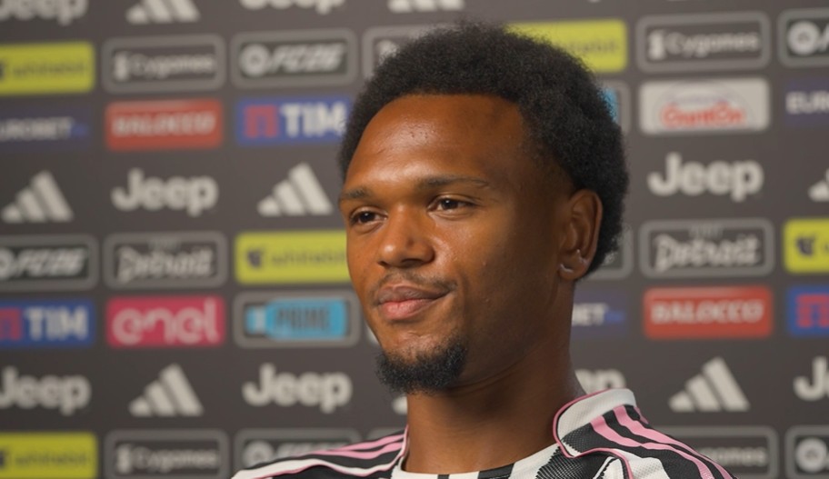 Lois Openda's first interview as a Juventus player on September 2, 2025.