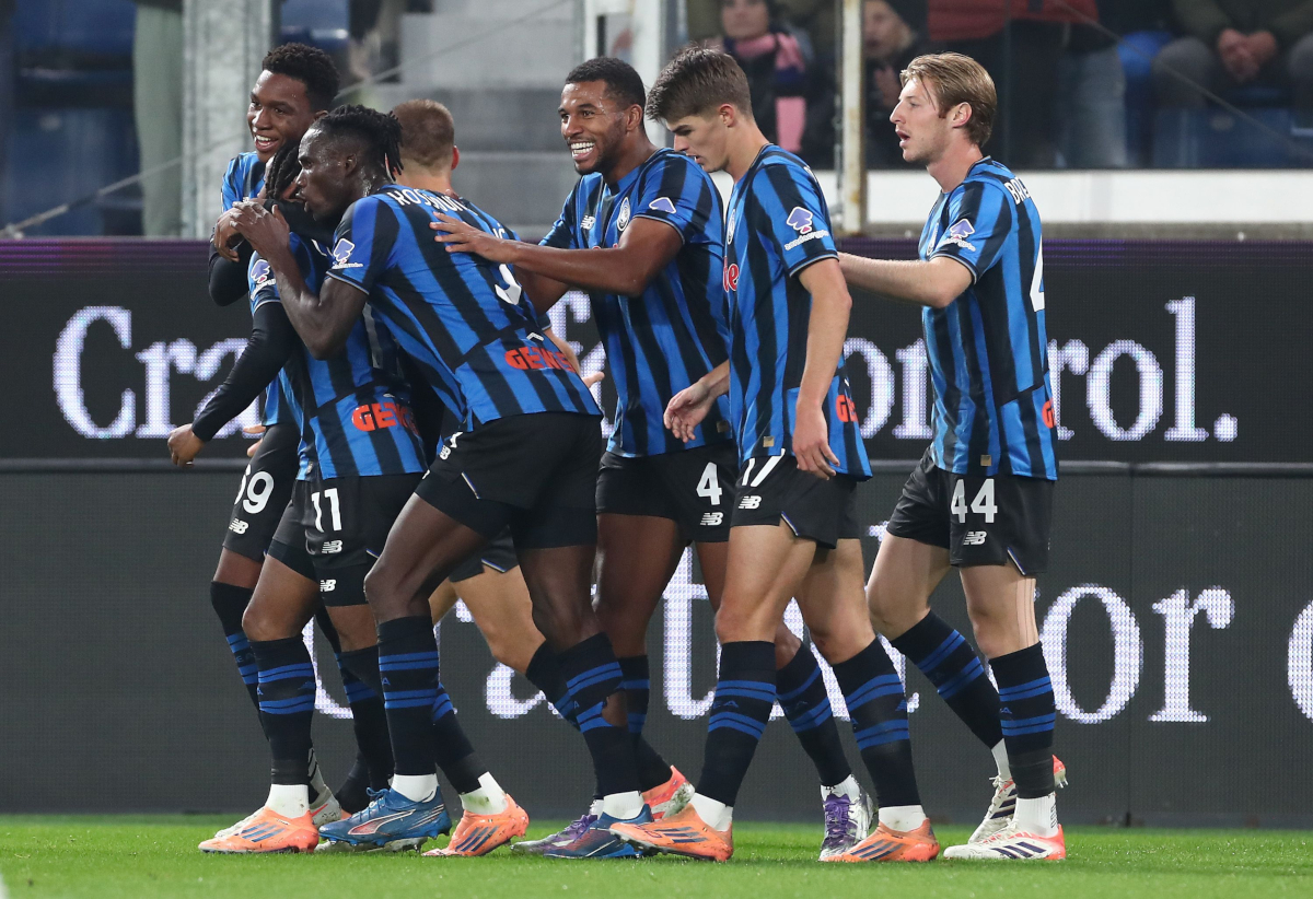 'Atalanta dominated AC Milan, had triple the intensity levels' in 1-1 draw BERGAMO, ITALY - OCTOBER 28: Ademola Lookman of Atalanta BC celebrates with his team-mates after scoring their team's first goal during the Serie A match between Atalanta BC and AC Milan at New Balance Arena on October 28, 2025 in Bergamo, Italy. (Photo by Marco Luzzani/Getty Images)