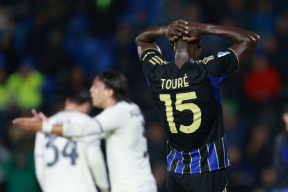 PISA, ITALY - OCTOBER 30: Idrissa Toure' of Pisa Sporting Club reacts during the Serie A match between Pisa SC and SS Lazio at Arena Garibaldi on October 30, 2025 in Pisa, Italy. (Photo by Gabriele Maltinti/Getty Images)