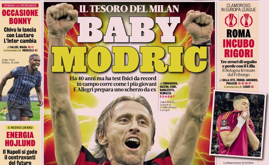 Makalah Hari Ini – Baby Modric, Scary Allegri, Mimpi Buruk Penalti Roma Makalah Hari Ini – Baby Modric, Scary Allegri, Mimpi Buruk Penalti Roma