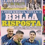 Today’s Papers – Inter’s reaction and Spalletti’s turn at Juventus