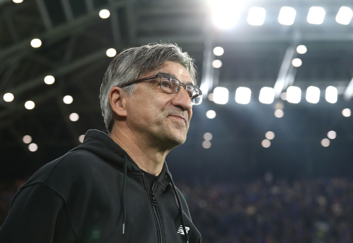 BERGAMO, ITALY - OCTOBER 28: Atalanta BC coach Ivan Juric looks on during the Serie A match between Atalanta BC and AC Milan at New Balance Arena on October 28, 2025 in Bergamo, Italy. (Photo by Marco Luzzani/Getty Images)