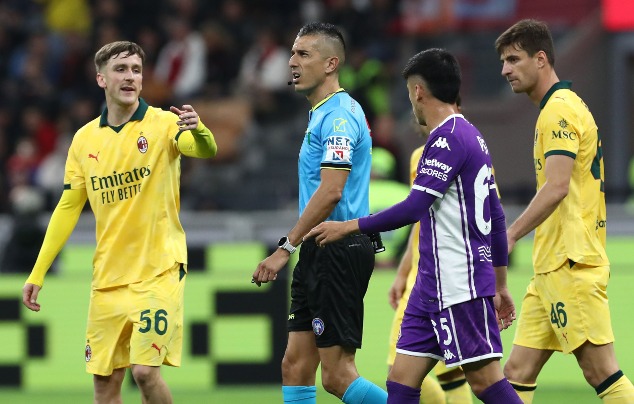 Official: VAR ‘should not have intervened’ for AC Milan vs. Fiorentina penalty