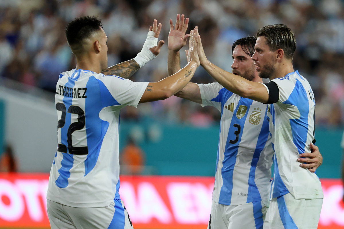 Lautaro Martinez and Nico Paz involved as Argentina secure 1-0 win over Venezuela