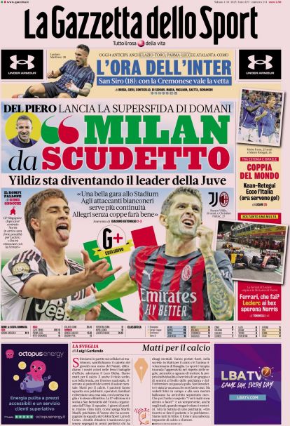 Gazzetta Dello Sport Originale - 30 Janvier 1983 - Juventus - Milan - Collection