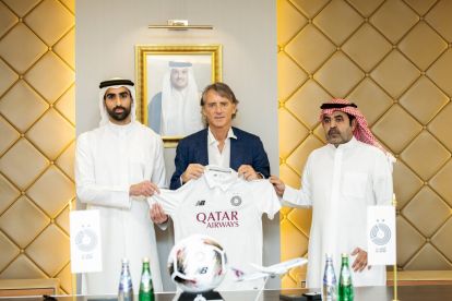 Roberto Mancini bergabung dengan Al-Sadd (@alsaddsc)