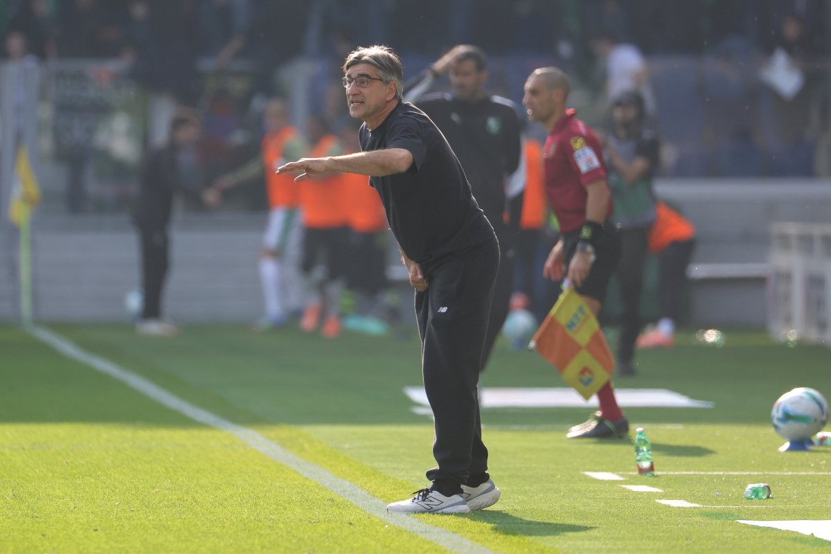 BERGAMO, TALIANSKO - 9. NOVEMBRA: Ivan Juric, hlavný tréner Atalanty BC gestikuluje počas zápasu Serie A medzi Atalanta BC a US Sassuolo Calcio na štadióne Gewiss 9. novembra 2025 v talianskom Bergame. (Foto: Francesco Scaccianoce/Getty Images)