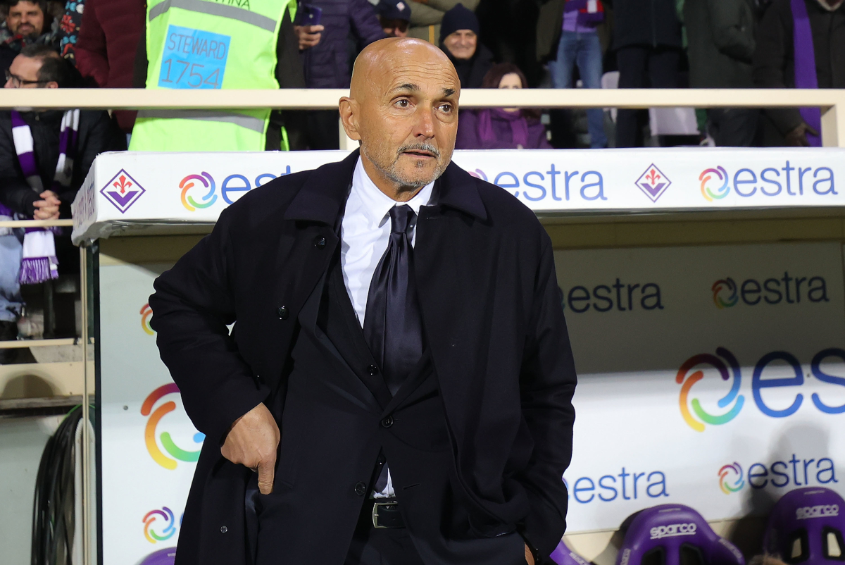 FLORENCE, ITALY - NOVEMBER 22: Head coach Luciano Spalletti manager of Juventus FC looks on during the Serie A match between ACF Fiorentina and Juventus FC at Artemio Franchi on November 22, 2025 in Florence, Italy. (Photo by Gabriele Maltinti/Getty Images)