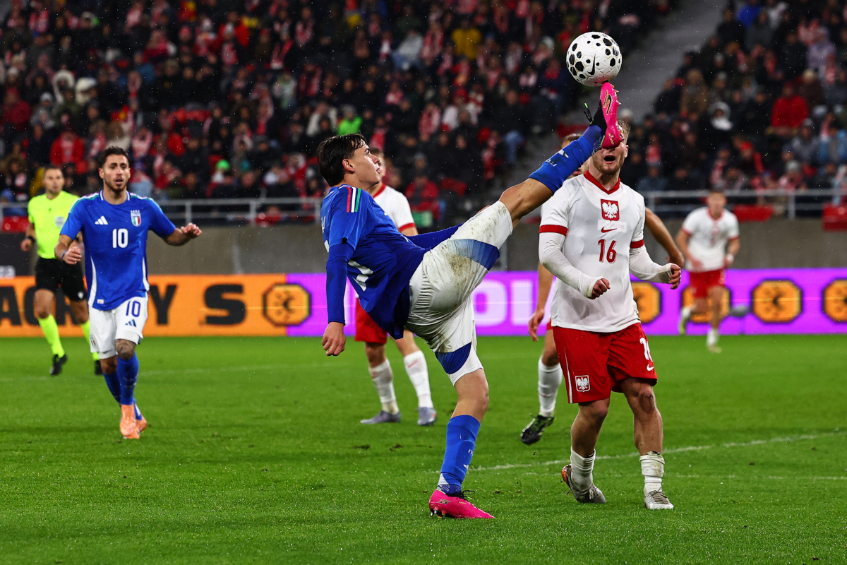 Highlights: Poland 2-1 Italy in U21 EURO qualifier with amazing Pisilli volley