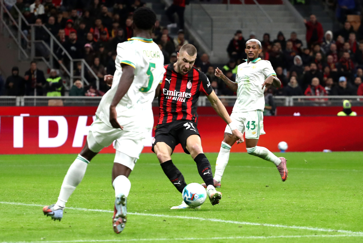 Watch: Pavlovic puts Milan in the lead against Roma after slick counter attack