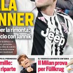 Today’s Papers: Conte returns, Milan like Füllkrug, Xhaka opportunity