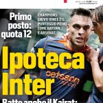 Today’s Papers: Inter top, Magic Atalanta, De Rossi for Genoa