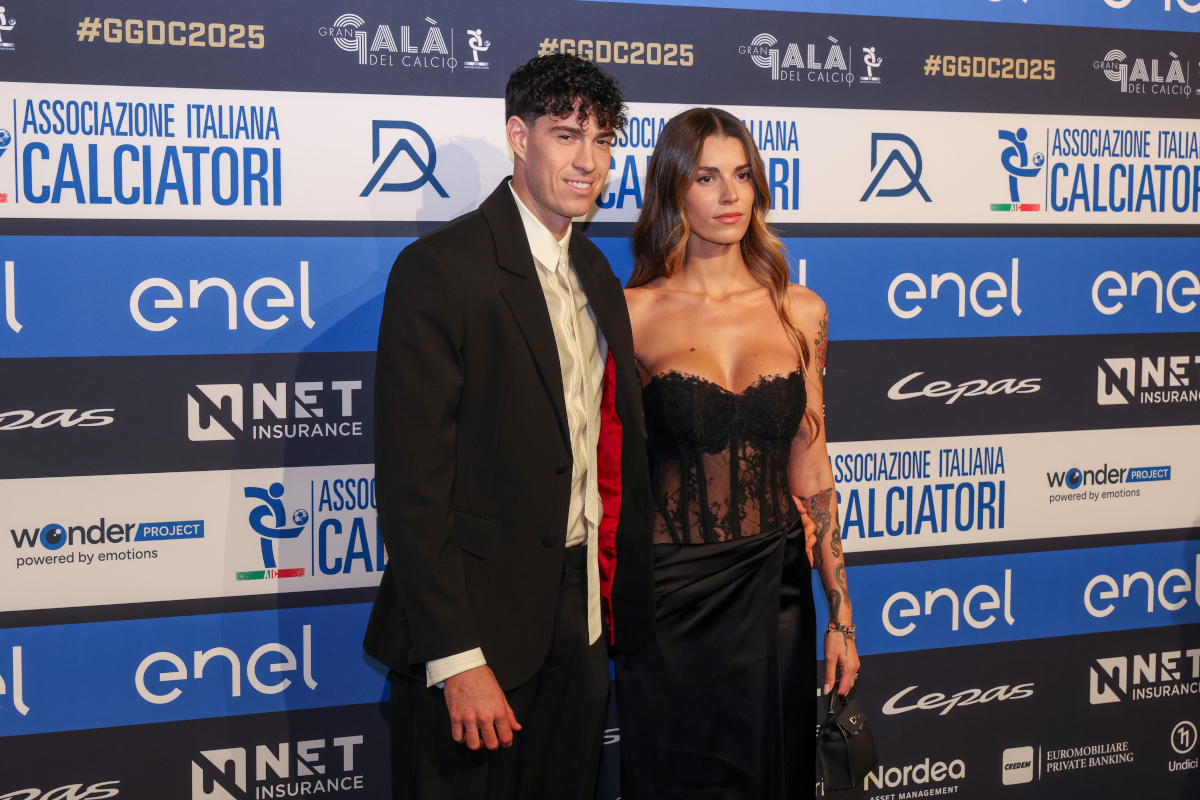 MILAN, ITALY - DECEMBER 01: Alessandro Bastoni of FC Internazionale attends Gran Galà Del Calcio AlC 2025 on December 01, 2025 in Milan, Italy. (Photo by Sara Cavallini/Getty Images)