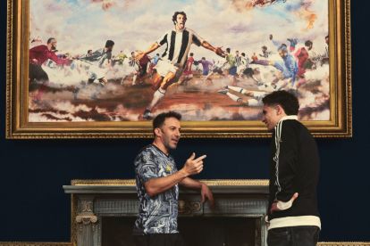 Alessandro Del Piero and Kenan Yildiz at the launch of his ADP collection with Adidas (@juventusfc)