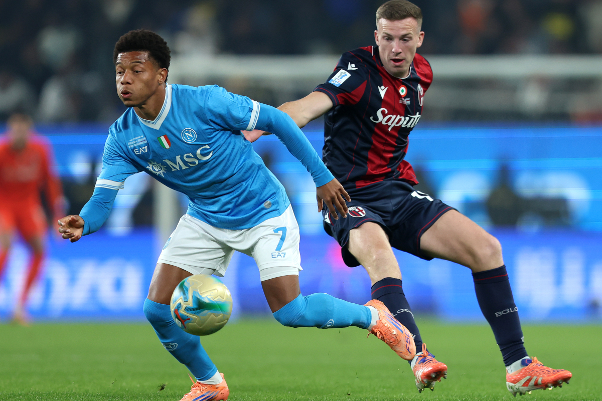 Video: David Neres sensational goal puts Napoli 1-0 up in Supercoppa Final