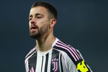 PISA, ITALY - DECEMBER 27: Edon Zhegrova of Juventus FC reacts during the Serie A match between Pisa SC and Juventus FC at Arena Garibaldi on December 27, 2025 in Pisa, Italy. (Photo by Gabriele Maltinti/Getty Images)